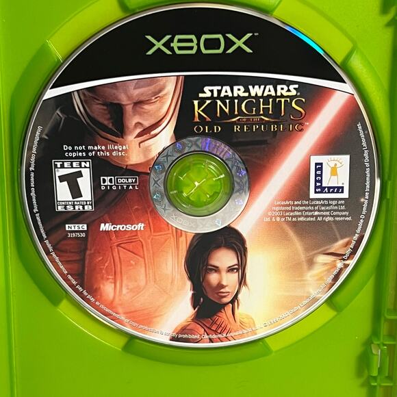 Star Wars: Knights of the Old Republic (Original Xbox) Complete w/ Manual - Picture 5 of 7